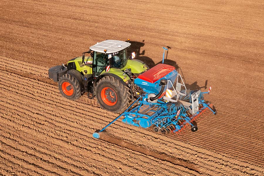 Seed drills: pneumatic seed drill