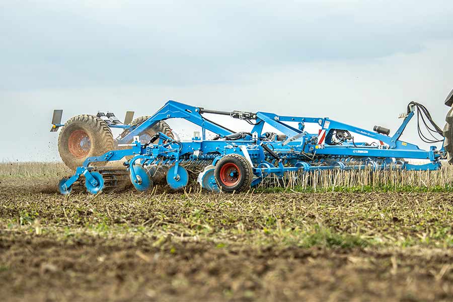 Fuehrung Tastraeder der LEMKEN Rubin 10 MR TF Fuehrung Tastraeder der LEMKEN Rubin 10 MR TF