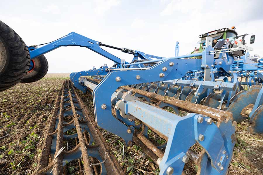 Walzenschnellwechselsystem der LEMKEN Rubin 10 MR-TF Walzenschnellwechselsystem der LEMKEN Rubin 10 MR-TF