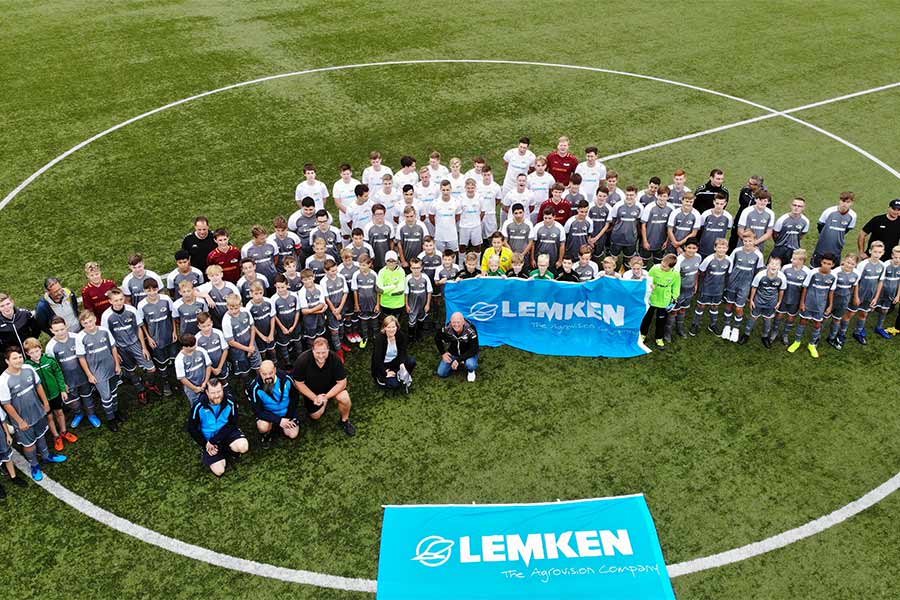 LEMKEN Soziale Verantwortung vor Ort Trikots Fusßball