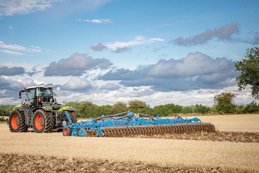 Kurzscheibenegge Rubin 10/1000 von LEMKEN Kurzscheibenegge Rubin 10/1000 von LEMKEN